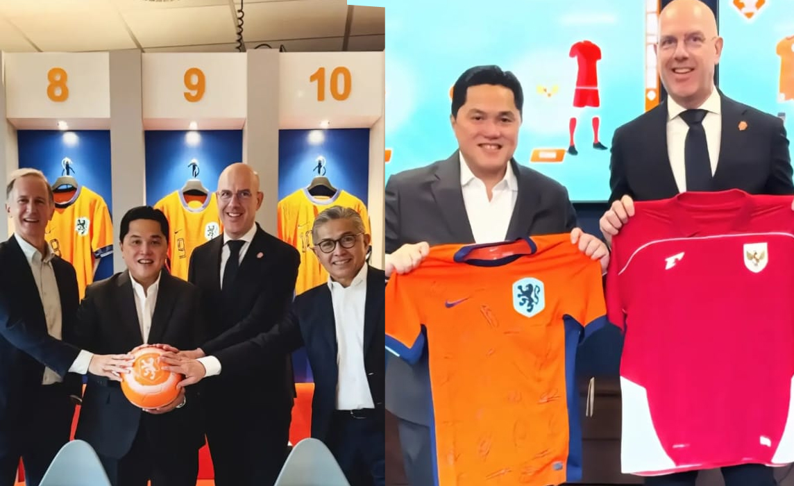 Erick Thohir Tandang Markas KNVB, Undang Timnas Belanda ke Indonesia, Kualifikasi Piala Dunia 2026