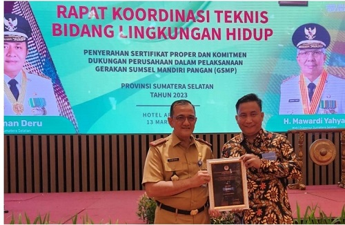 PT. Banjarsari Pribumi - Titan Group Kembali Mendapatkan Penghargaan Pengelolaan Lingkungan Hidup 