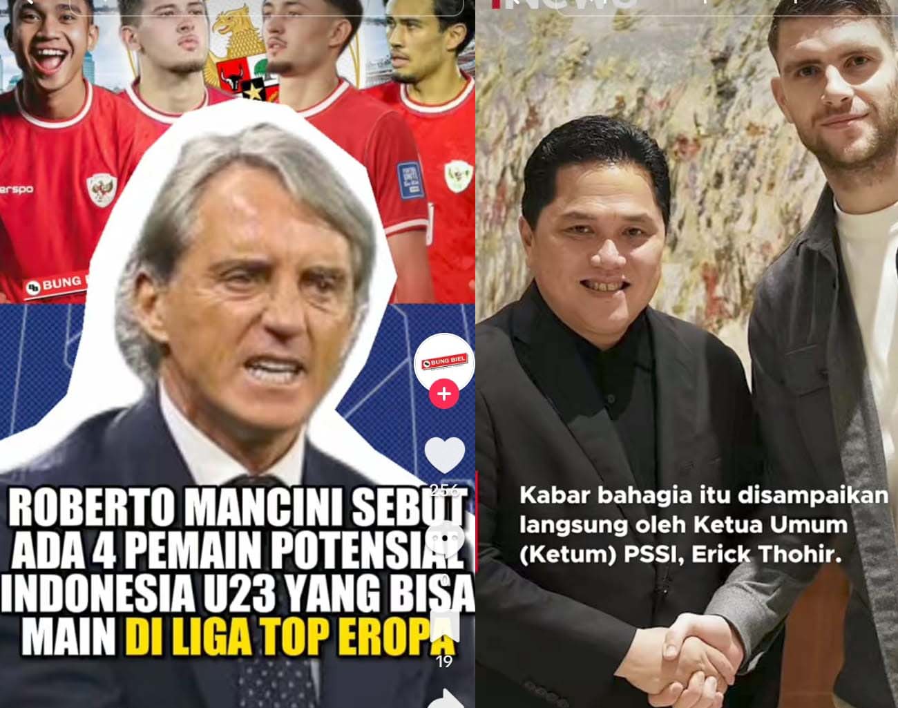 Roberto Mancini Lupa Maarten Paes, 4 Pemain Indonesia Top Eropa, Kualifikasi Piala Dunia 2026