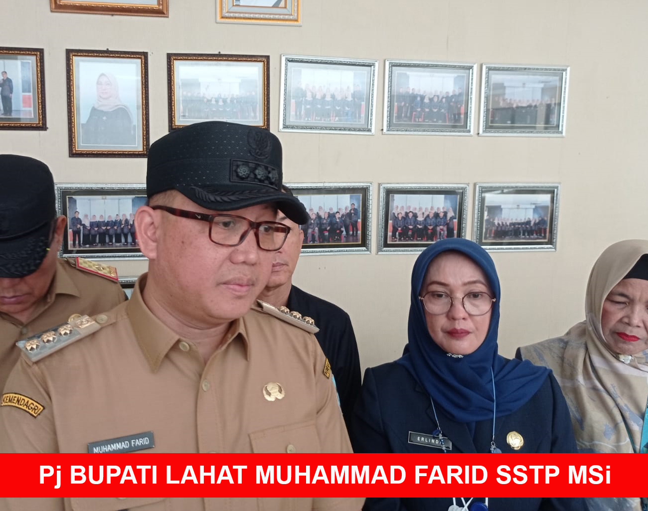 Pj Bupati Lahat Muhammad Farid Apresiasi Tindakan Cepat Aparat Pemerintah Bantu Ridho Anto