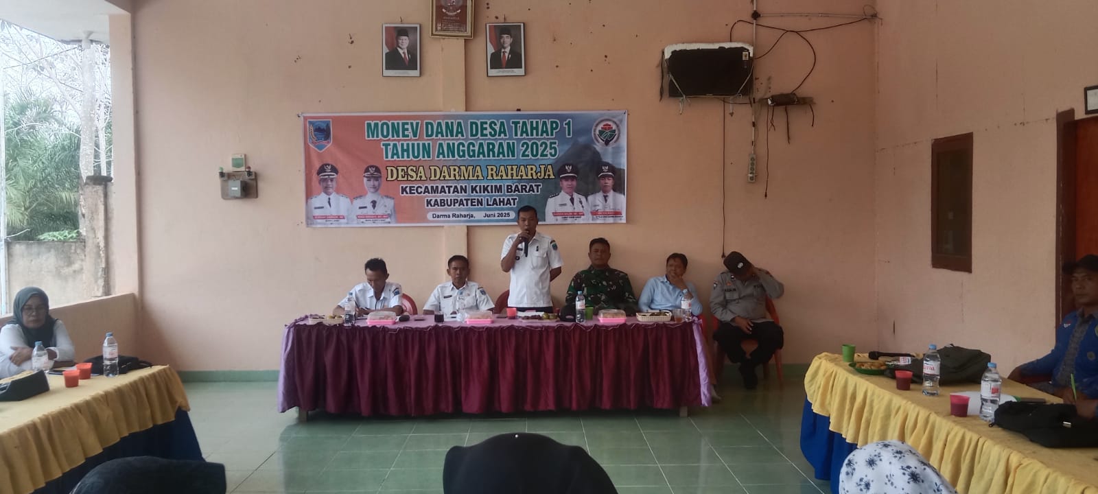 Pemerintah Desa Darmaraharja Gelar Monev Dana Desa 2025 Tahap Pertama