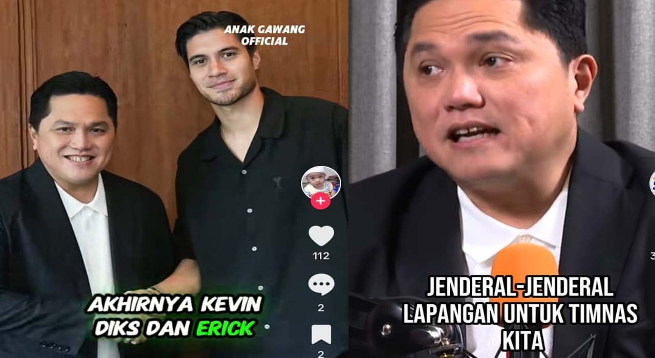 Erick Thohir Dapatkan Jenderal Lapangan, Kevin Diks, Pemain Keturunan, Kualifikasi Piala Dunia 2026