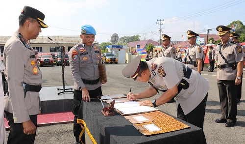 Wakapolres Lahat Pindah ke Polda Sumsel Digantikan Kabag Ops Polres Banyuasin