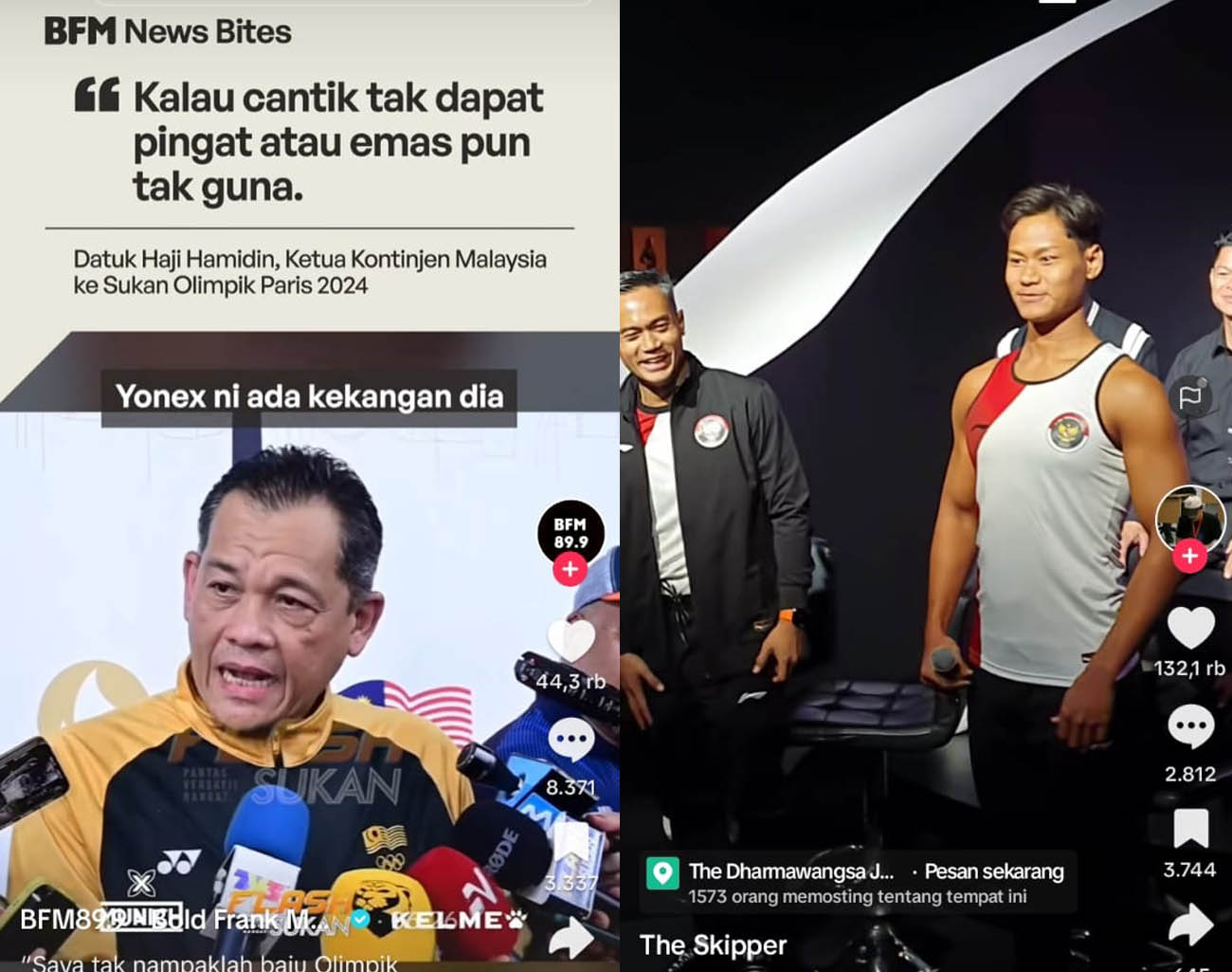 Malaysia Kagumi Seragam Indonesia, Olimpiade Paris 2026, Kualifikasi Piala Dunia 2026