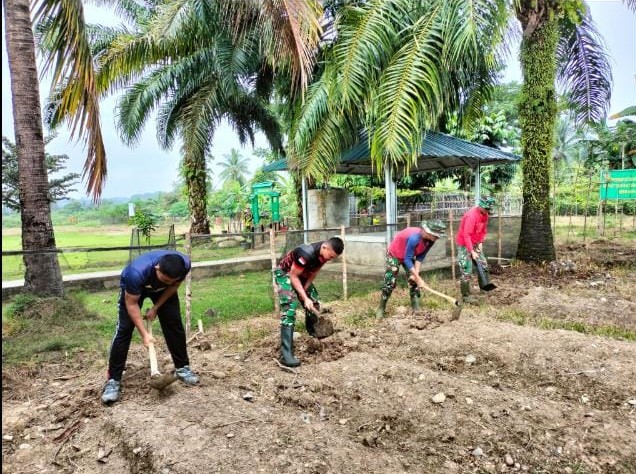 Manfaatkan Lahan Kosong, Ini yang Dilakukan Prajurit Makodim 0405/Lahat