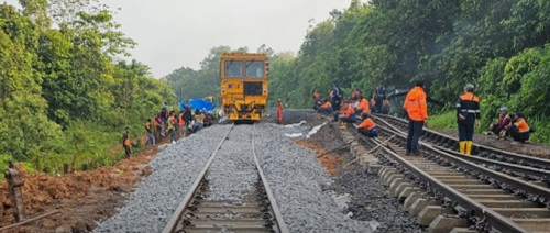 Keterangan Resmi KAI Batalkan Perjalanan Kereta Api Lampung - Kertapati Palembang