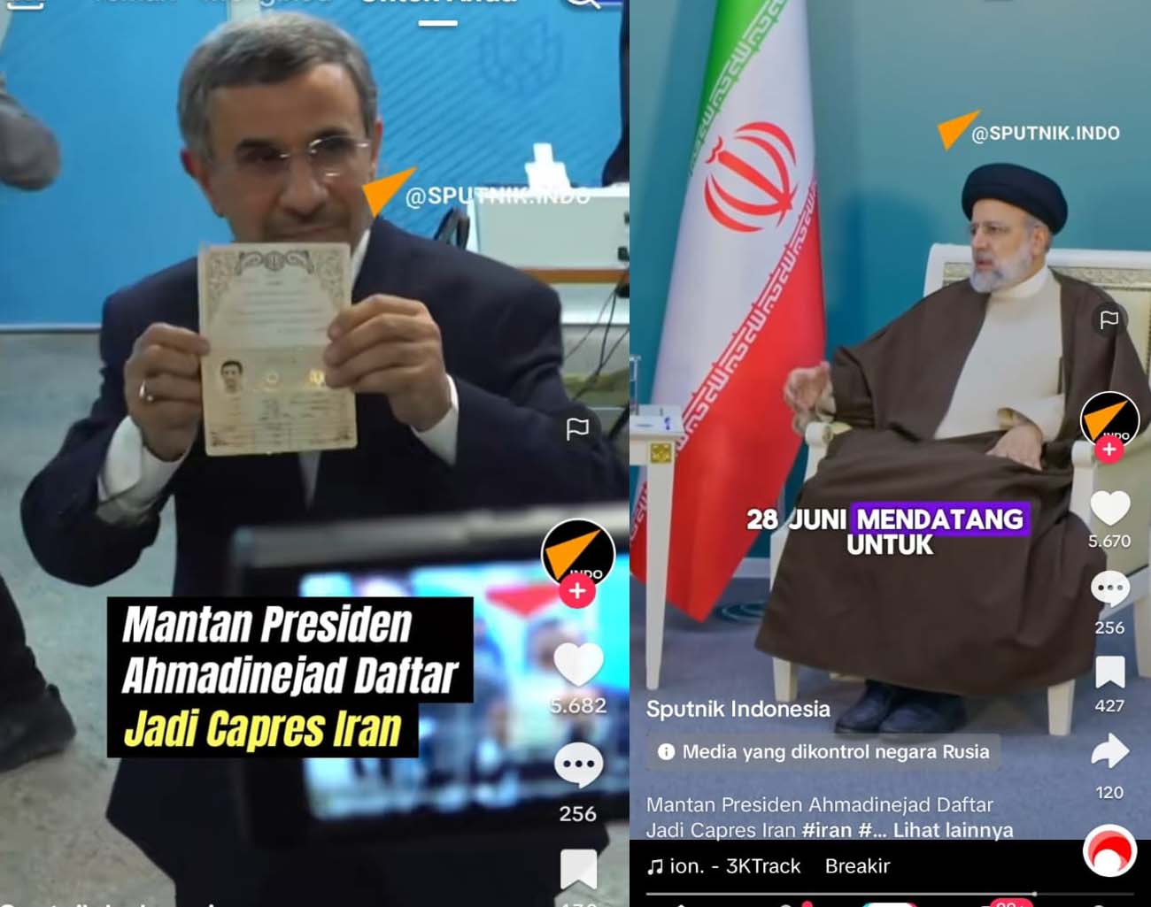 Perkembangan Terbaru Iran Pasca Meninggalnya Ibrahim Raisy, Ahmadinejad Daftar Calon Presiden Iran