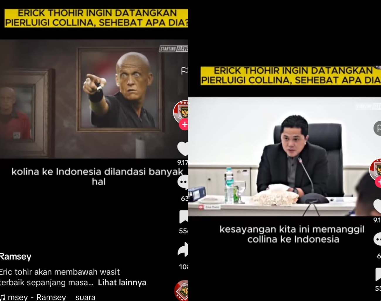 FIFA Kirim Wasit Mata Tajam, Pierluigi Collina, Ketua PSSI Erick Thohir, Kualifikasi Piala Dunia 2026