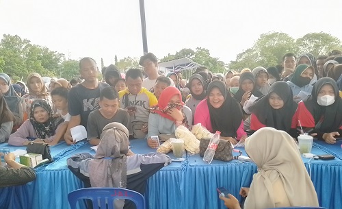 Penukaran Baju Kaos dan Snack Jalan Santai HUT Lahat ke 154, Tidak Boleh Diwakilkan