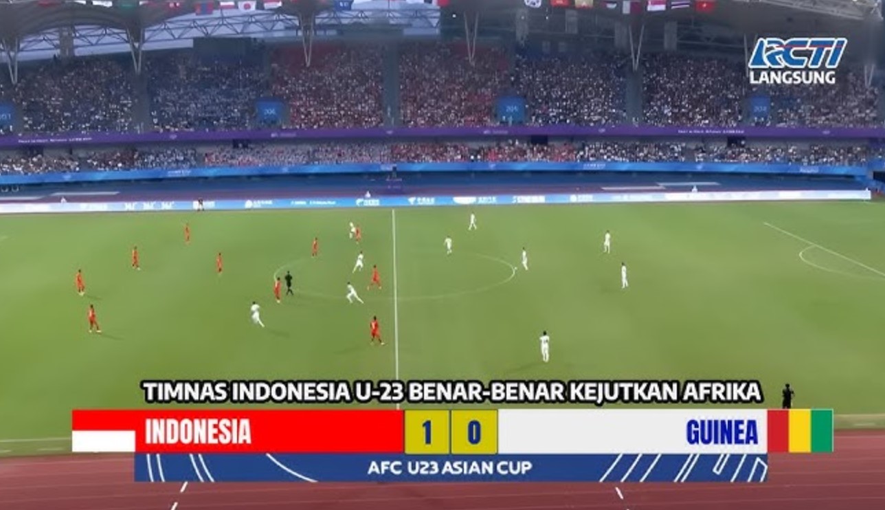Jangan Lewat, Berikut Link Nonton Bareng Timnas Indonesia U23 Vs Guinea, Laga Hidup Mati Sang Garuda