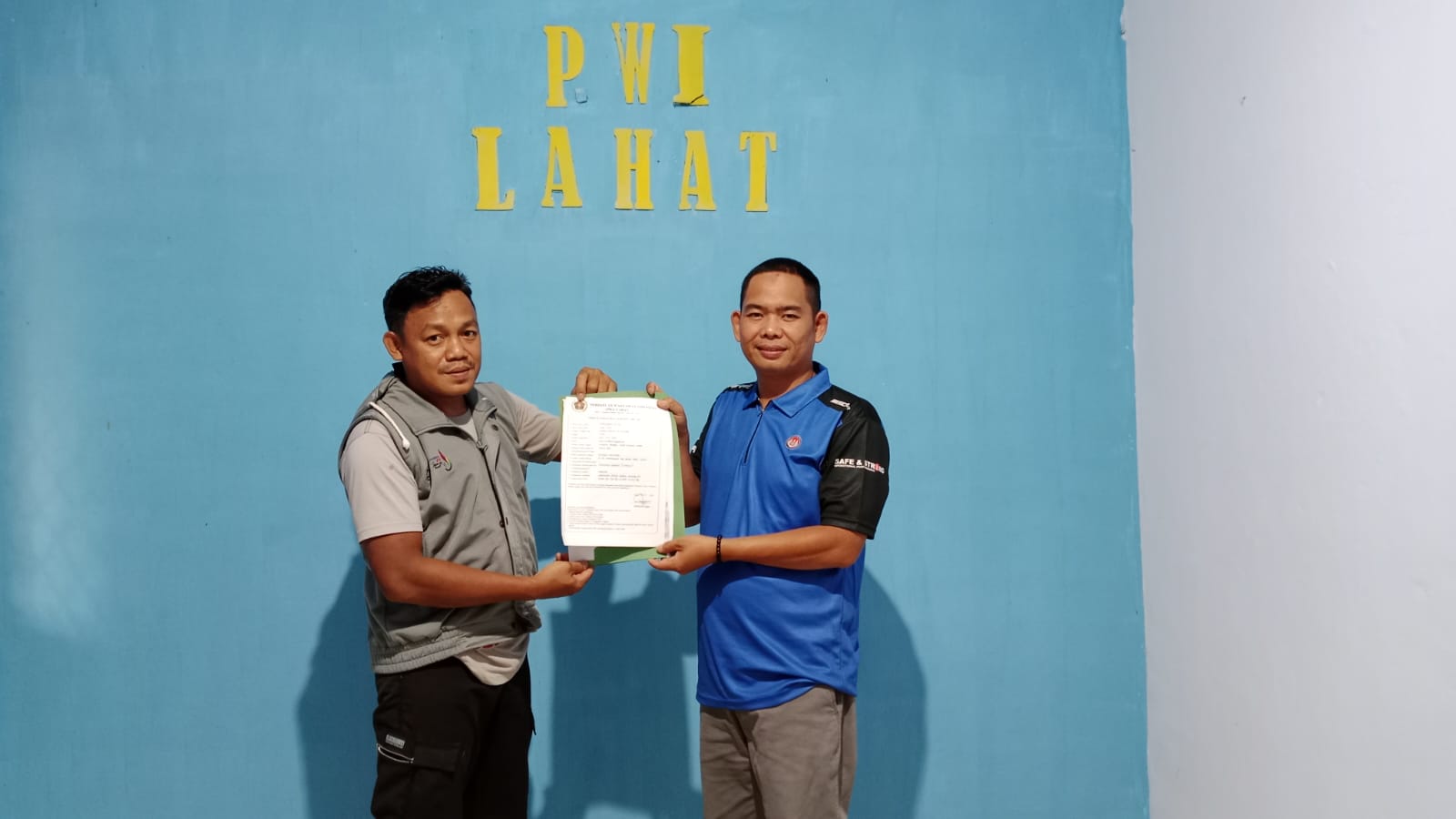 Dian Kumpulkan Formulir Sebagai Kandidat Ketua PWI Lahat