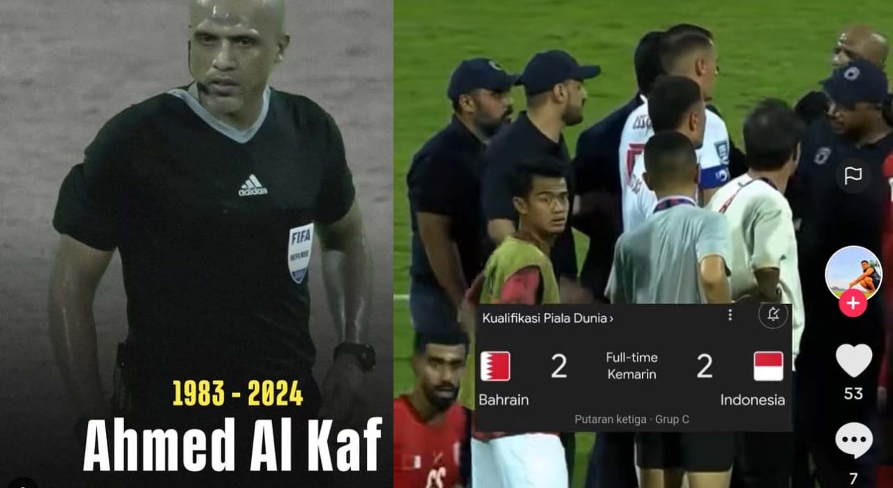 Pembelaan Wasit Ahmed Al Kaf, Alasan Perpanjang Waktu, Indonesia vs Bahrain, Kualifikasi Piala Dunia 2026