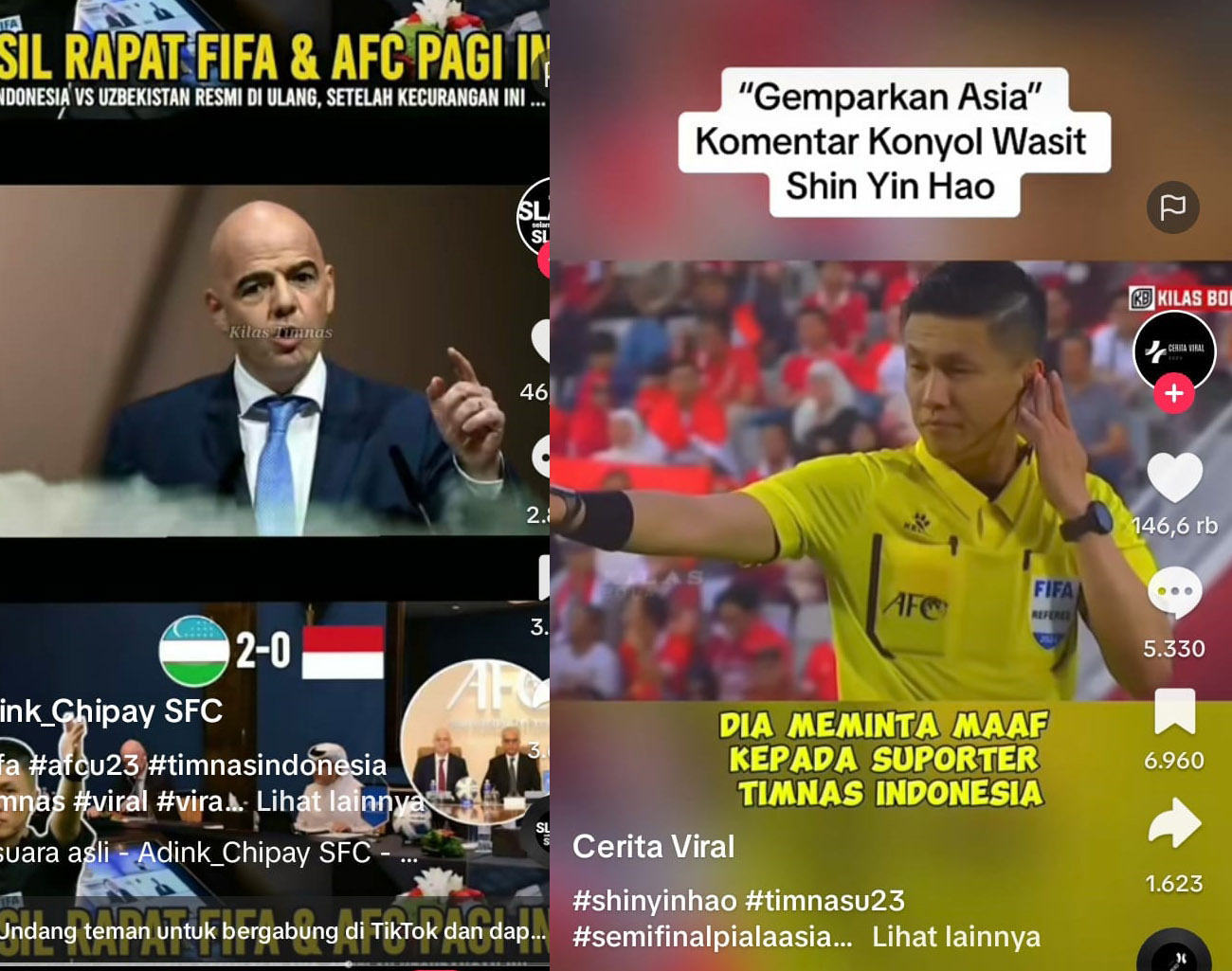 Gianni Infantino Singgung Sarang Mafia di Sepak Bola Piala Asia U-23 2024, Segera FIFA Lakukan Penyelidikan