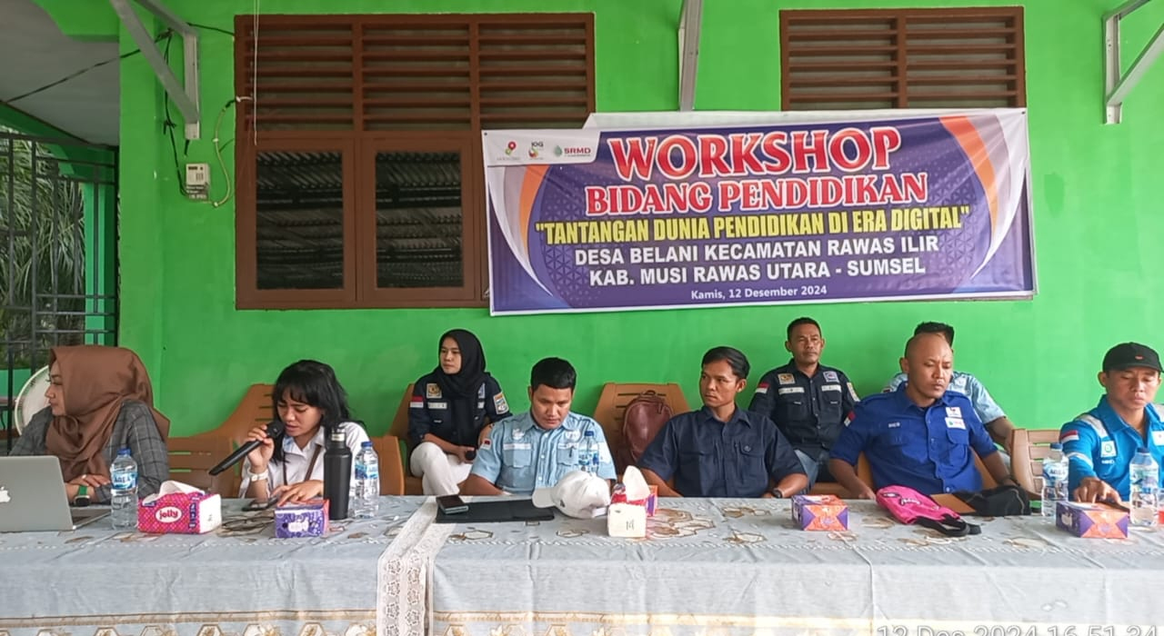 Seleraya Merangin Dua Gelar Workshop Pendidikan Menuju Smart Gadget di Desa Belani