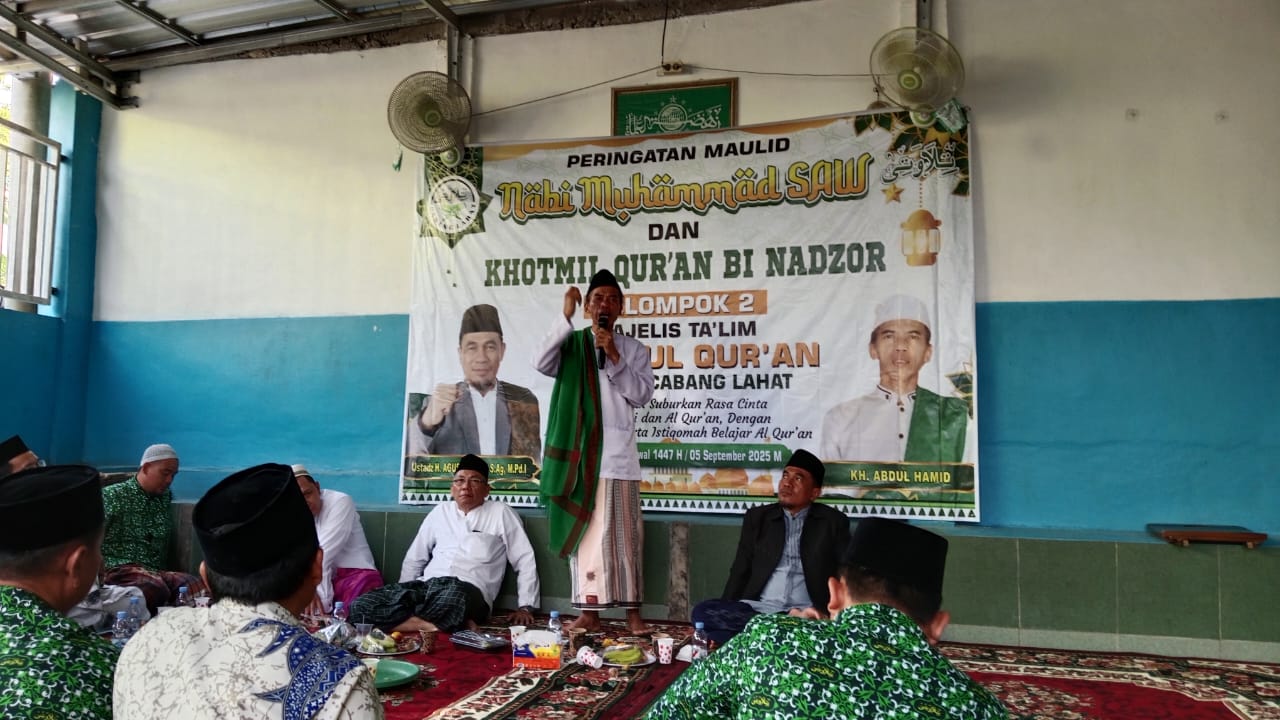 Dihadapan Santri Ahbabul Qur’an, KH Abdul Hamid: Alqur’an adalah Wahyu Terbaik Terjaga Sepanjang Zaman