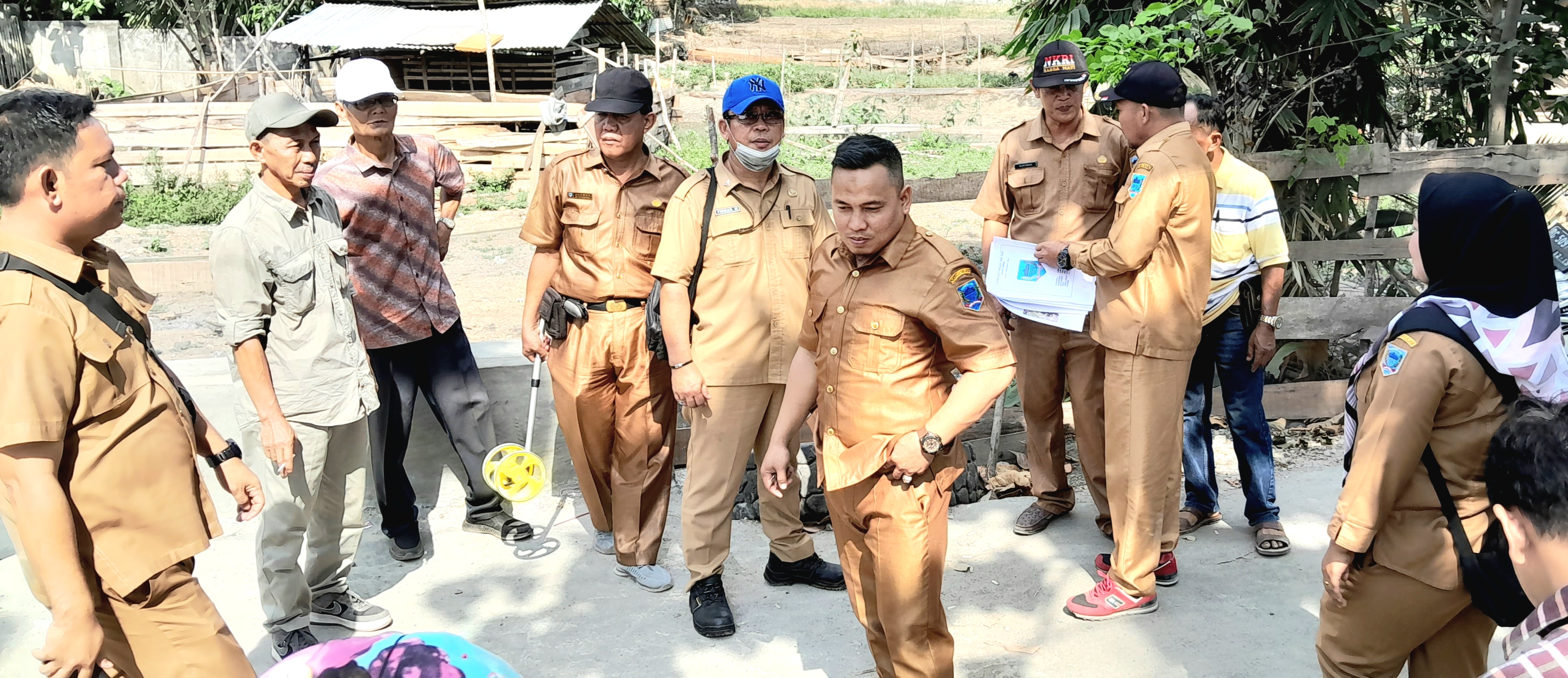 Ini Hasil Monev Dana Desa Kecamatan Merapi barat di Desa Merapi