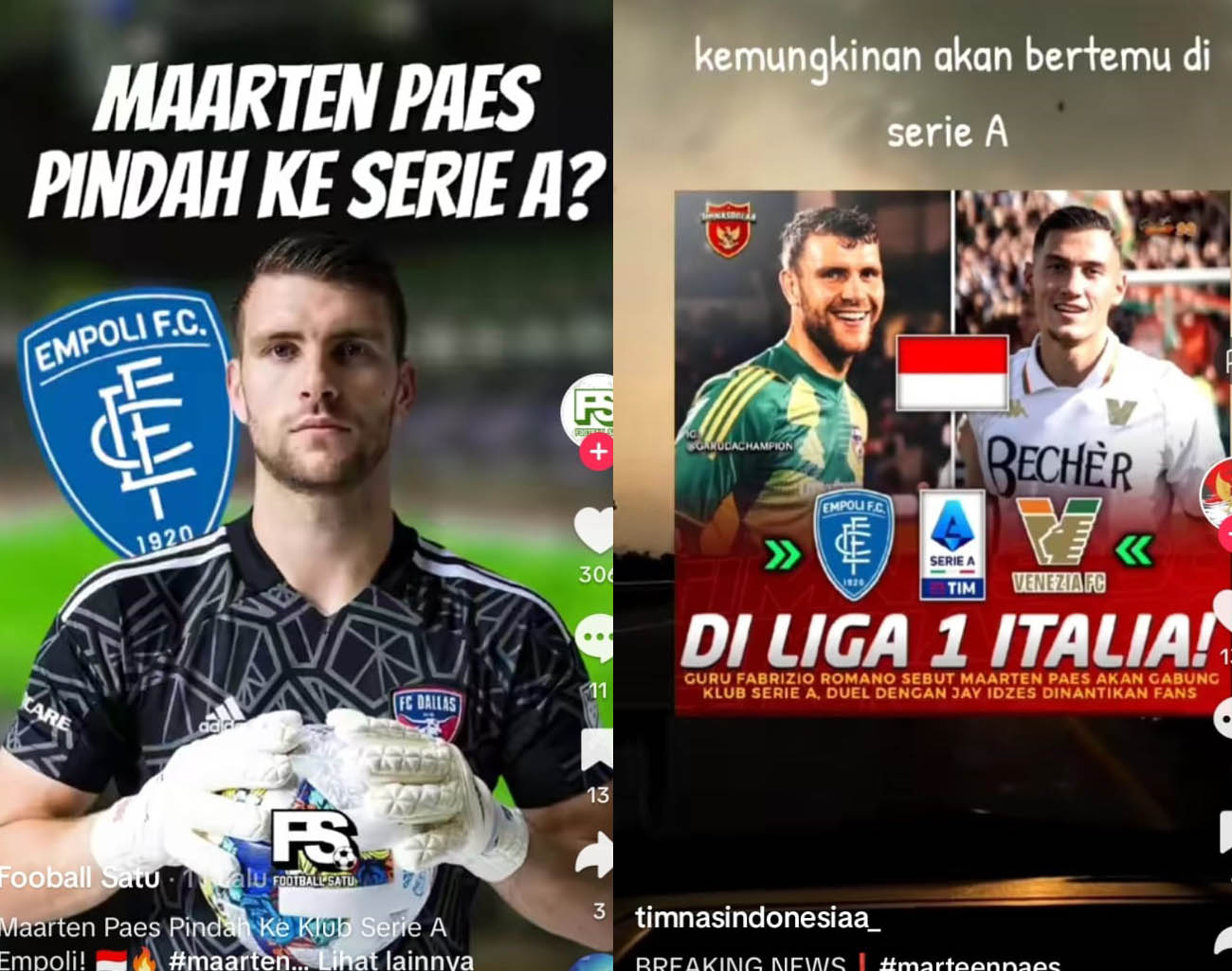 Maarten Paes Tinggalkan AS, Gabung Liga Italia, Kiper Indonesia, Pemain Keturunan, Kualifikasi Piala Dunia