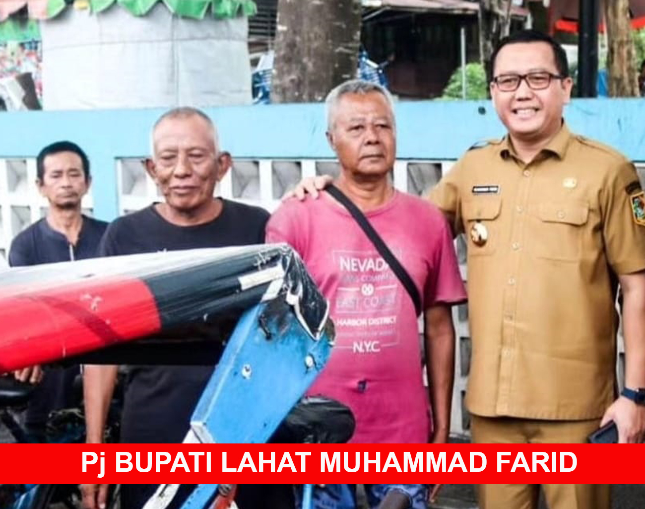 Sanderson Apresiasi Gerak Cepat Pj Bupati Lahat Muhammad Farid Langsung Turun ke Lapangan