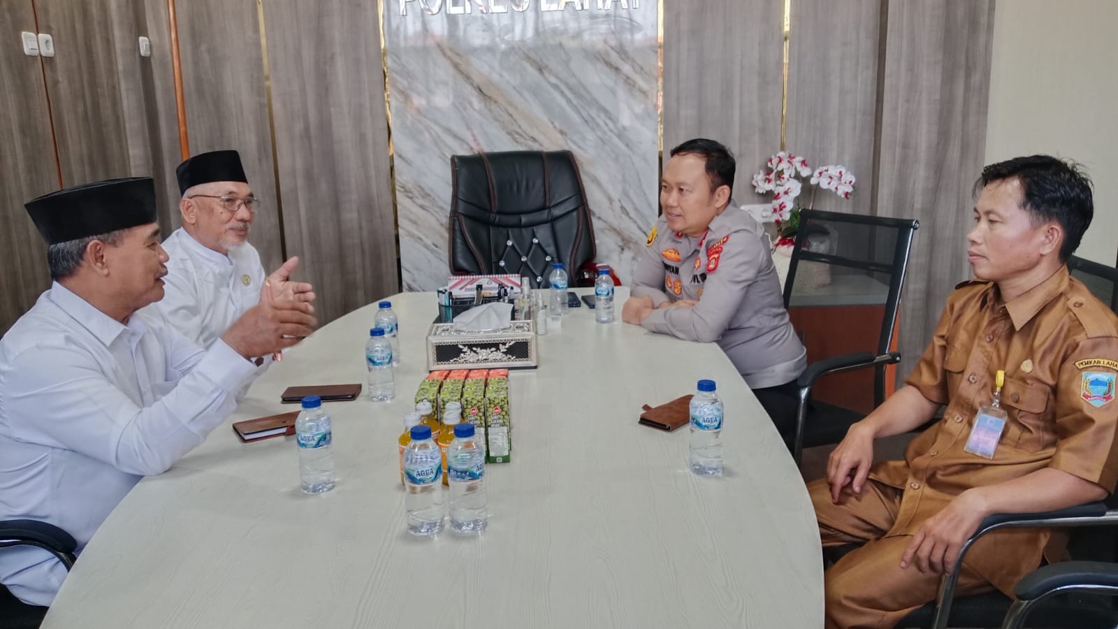 Sinergi DMI dan Kapolres Lahat, Siap Realisasikan Program Kegiatan Bersama