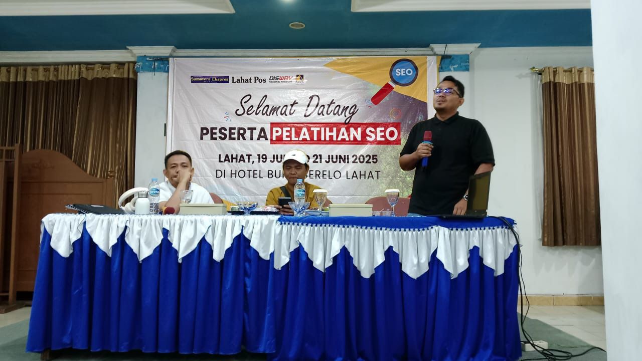 Pelatihan Cara Penulisan Konten Sesuai SEO Google dari Lahat Pos Sukses Digelar di Lahat