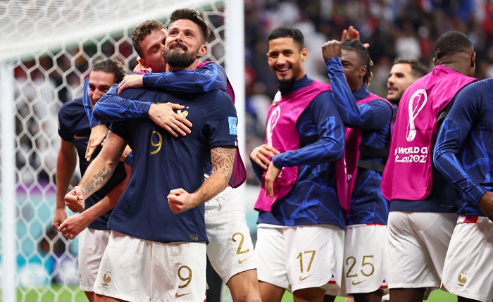 Juara Bertahan Piala Dunia Prancis Sukses Tumbangkan Inggris 2-1