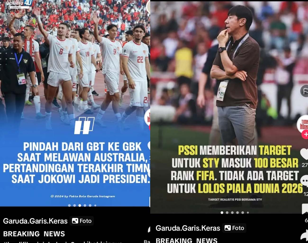 Kado Manis Presiden Jokowi, Timnas Wajib Menang, Australia vs Indonesia, Kualifikasi Piala Dunia 2026