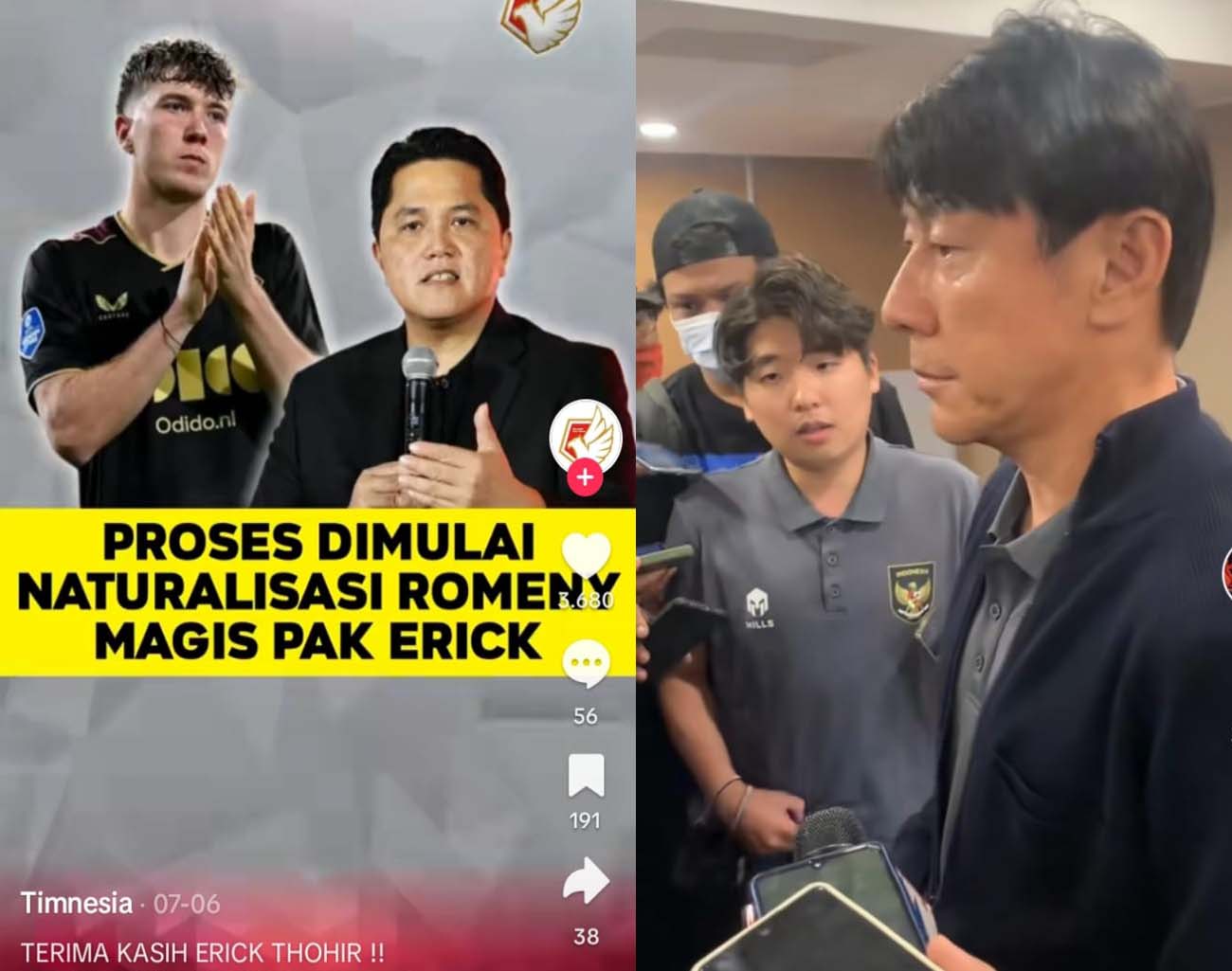 Pernyataan Terbaru STY, Pemain Naturaliasi, Erick Thohir Lirik Ole Romeny, Kualifikasi Piala Dunia 2026