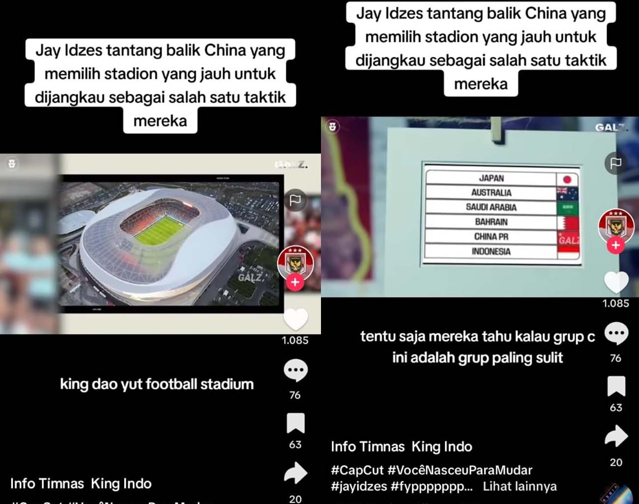 Kejengkelan Cina Masuk Grup C, Siapkan Qingdao Youth Football Stadium, Jay Idzes, Kualifikasi Piala Dunia 2026