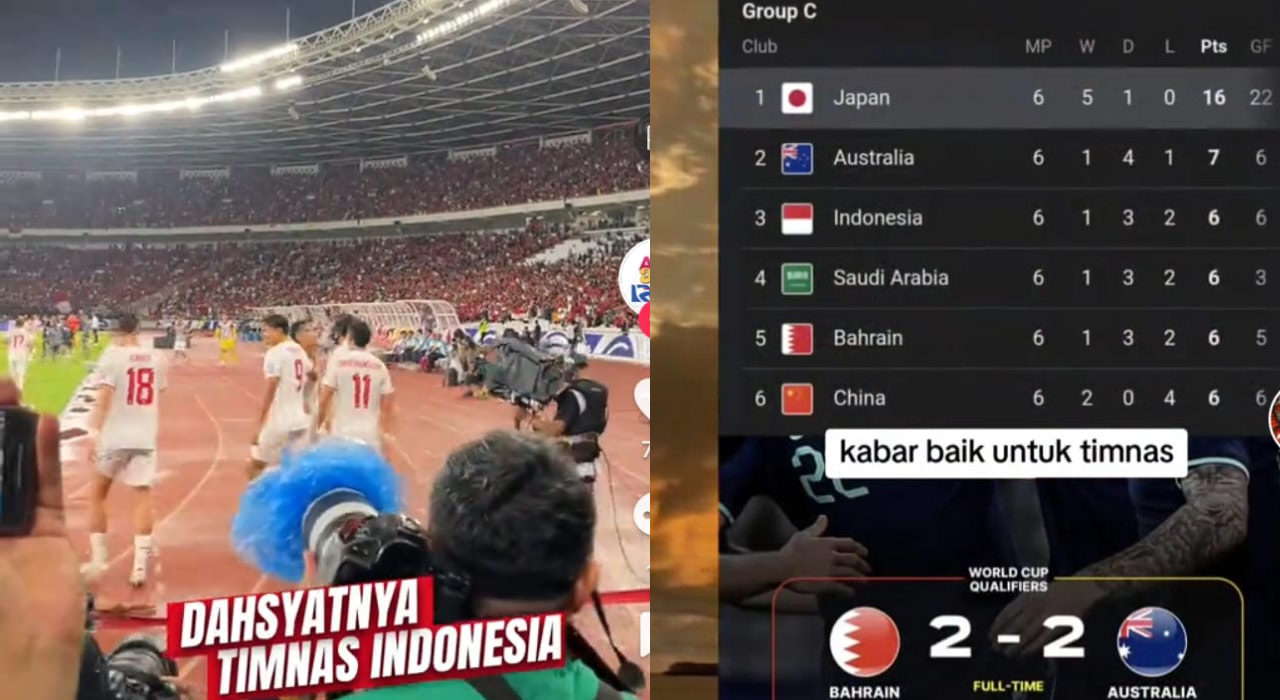 Babak Baru Kualifikasi Piala Dunia 2026, Indonesia Kejar Jepang dan Australia, Arab Saudi Tergeser