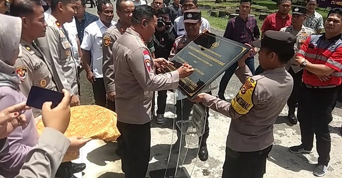 Peresmian Gedung Baru Mapolsek Merapi