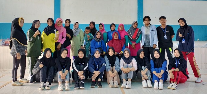 Kegiatan Masyarakat Desa Nanjungan bersama Mahasiswa UIN Raden Fatah Palembang 
