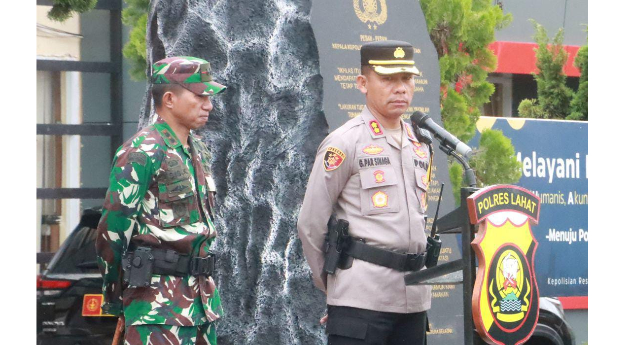 Kapolres Lahat Imbau Cipta Kondisi Cooling System, Pasca Pemungutan Suara, Pilkada 2024