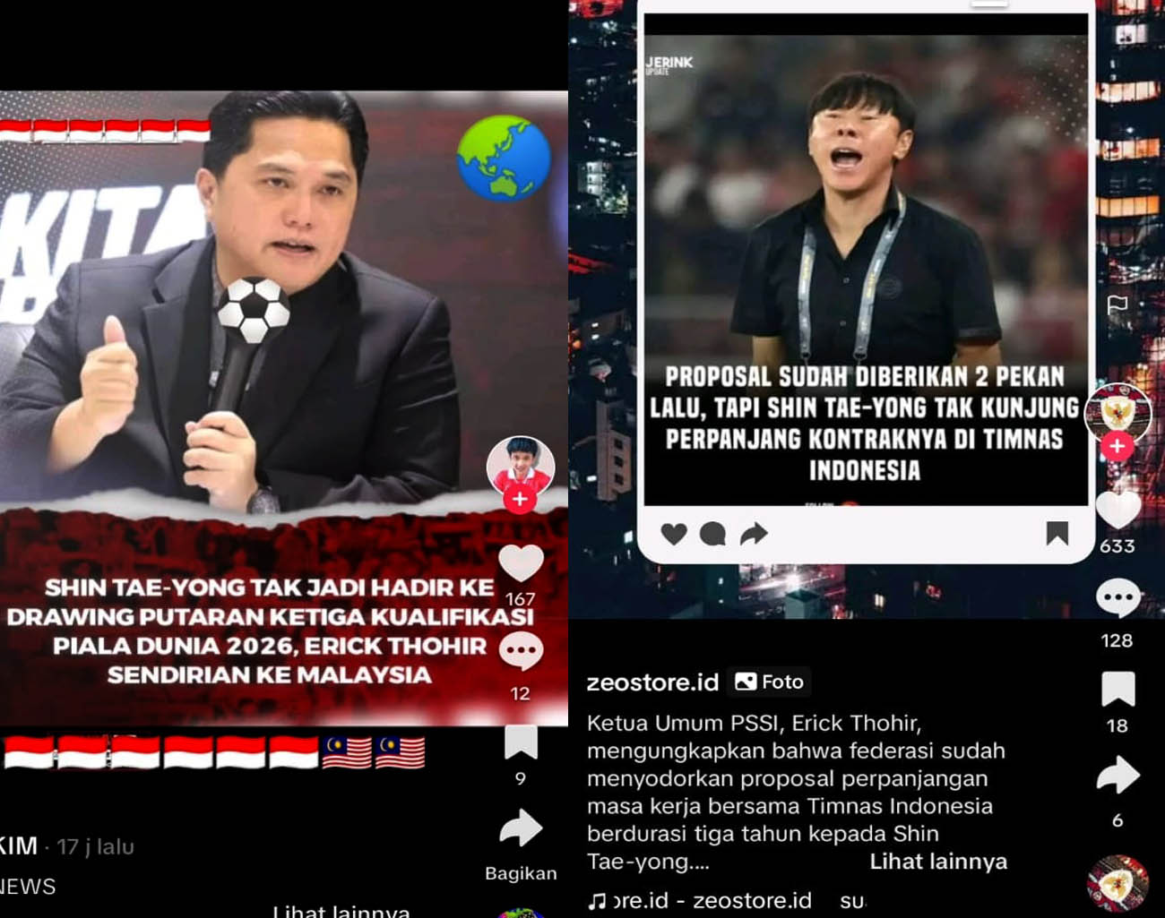 Shin Tae Young Istirahat, Kabar Terbaru STY, Erick Thohir Sendirian ke Malaysia, Kualifikasi Piala Dunia 2026