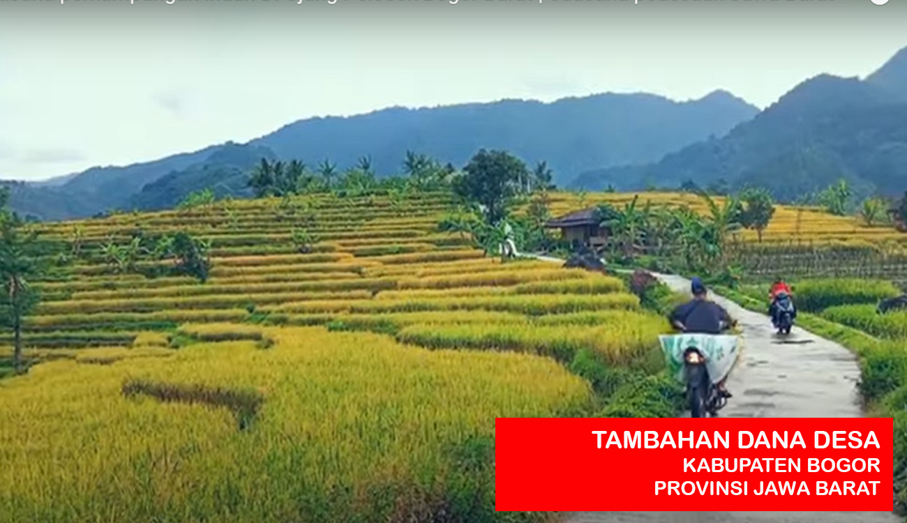 Selamat, ini Daftar 80 Desa di Kabupaten Bogor Terima Tambahan Dana Desa