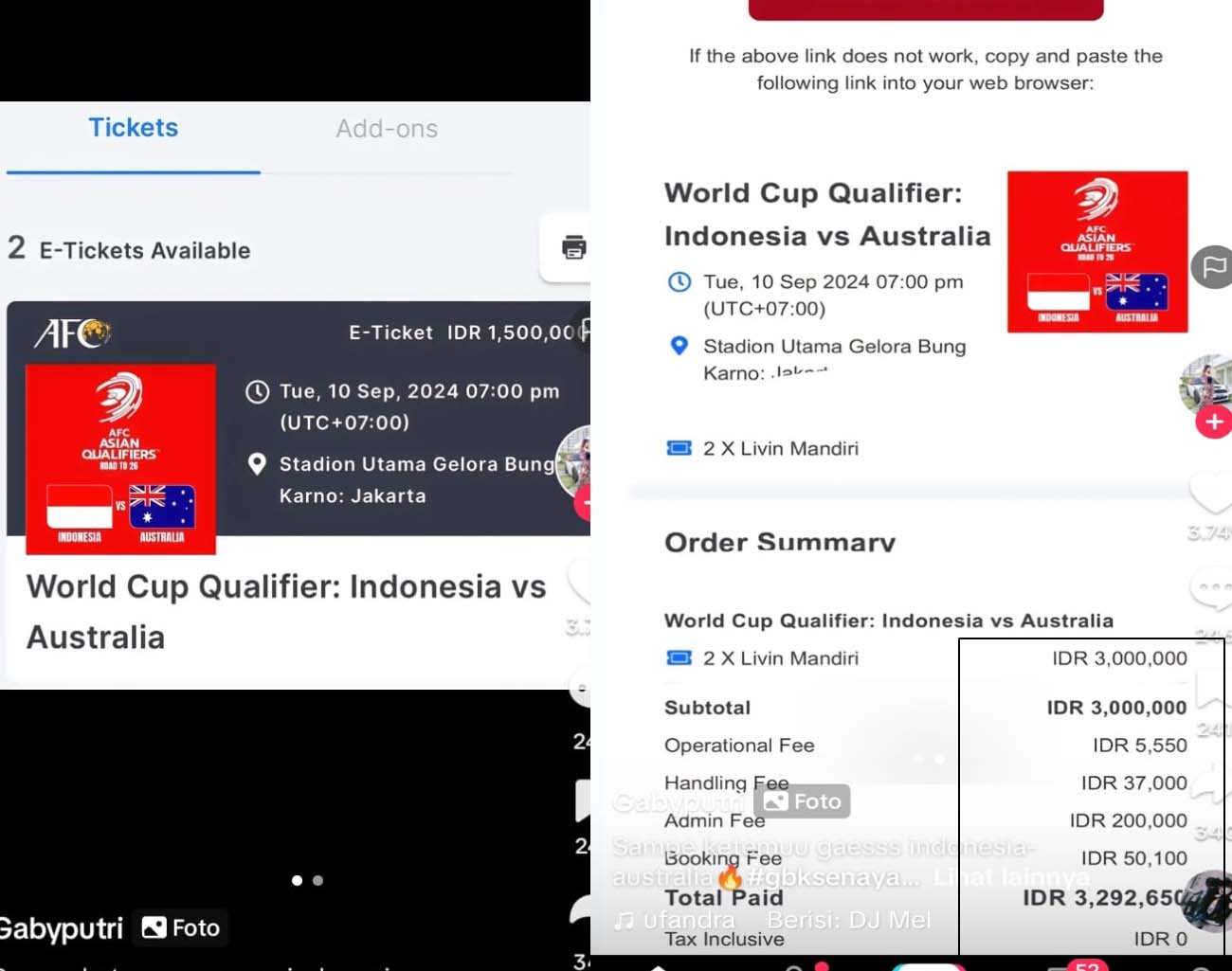 Tiket Indonesia vs Australia Ada Biaya Tambahan, Penggemar Sepak Bola Keberatan, Kualifikasi Piala Dunia 2026