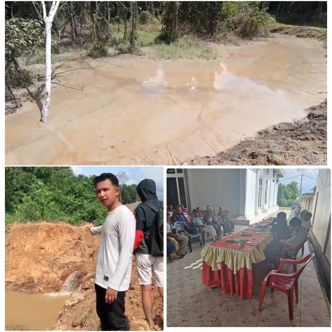 Parah Ini, Ternyata Sudah Lebih Dari Satu Tahun Limbah PT BL Cemari Kebun Warga