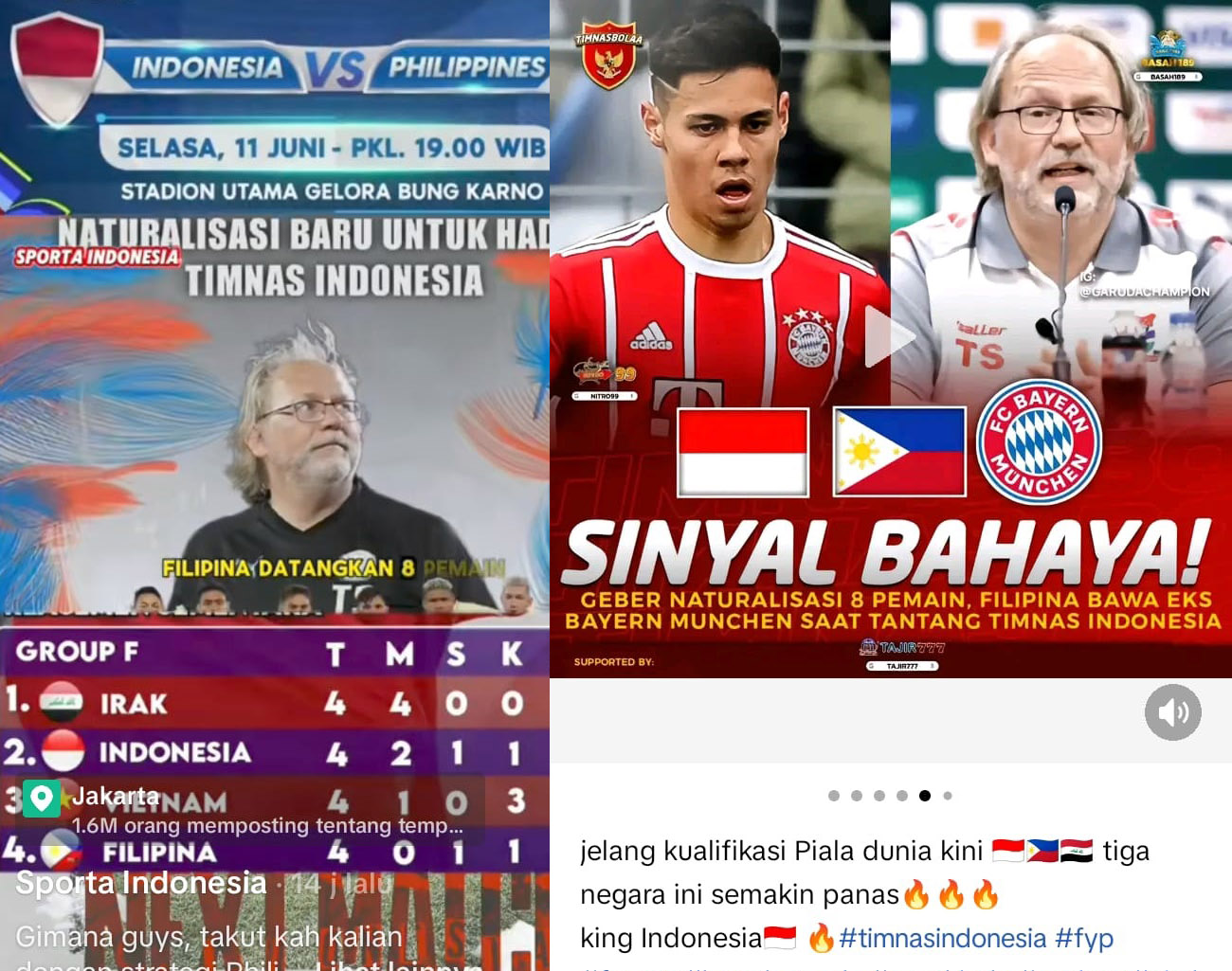 Sinyal Bahaya, Filipina Naturalisasi Eks Pemain Bayern Munchen Hadapi Indonesia, Kualifikasi Piala Dunia 2024