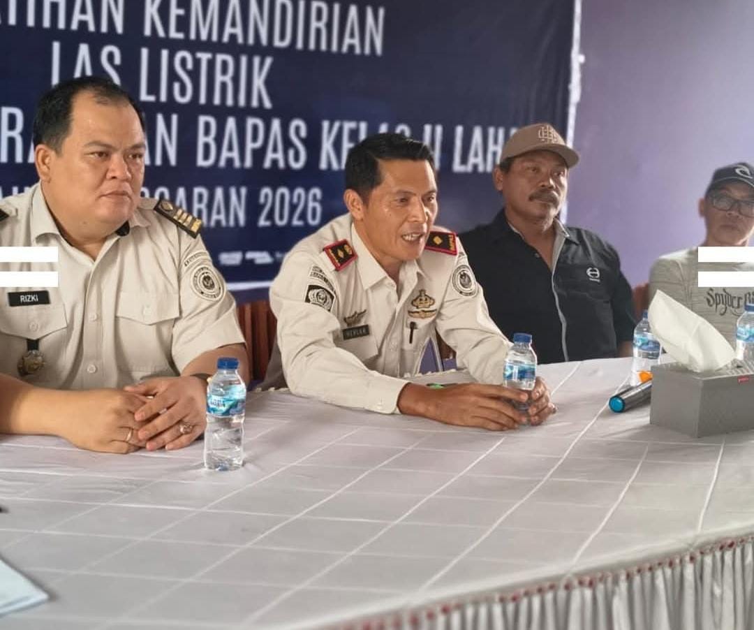 Bapas Kelas II Lahat Gelar Pelatihan Kemandirian Las Listrik bagi Klien Pemasyarakatan