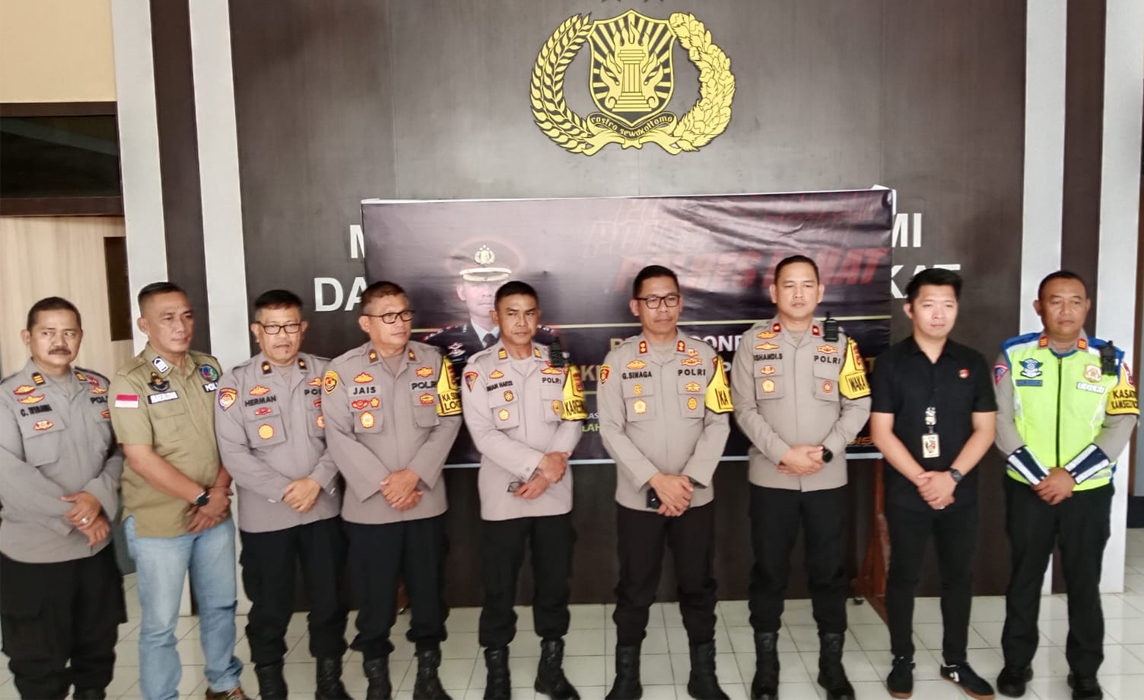 Sepanjang 2024, Sebanyak 53 Personel Polres Lahat Terima Penghargaan, Press Conference Akhir Tahun 2024