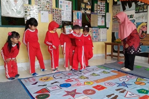 Pengenalan Angka Pada Anak Usia Dini Melalui Bermain Dadu Angka (Karpet Edukasi)