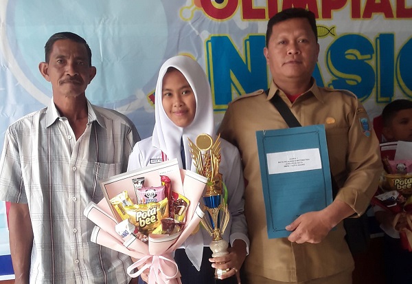 9 Siswa Siswi SMP Kabupaten Lahat Raih Peringkat Terbaik OSN Tahun 2022