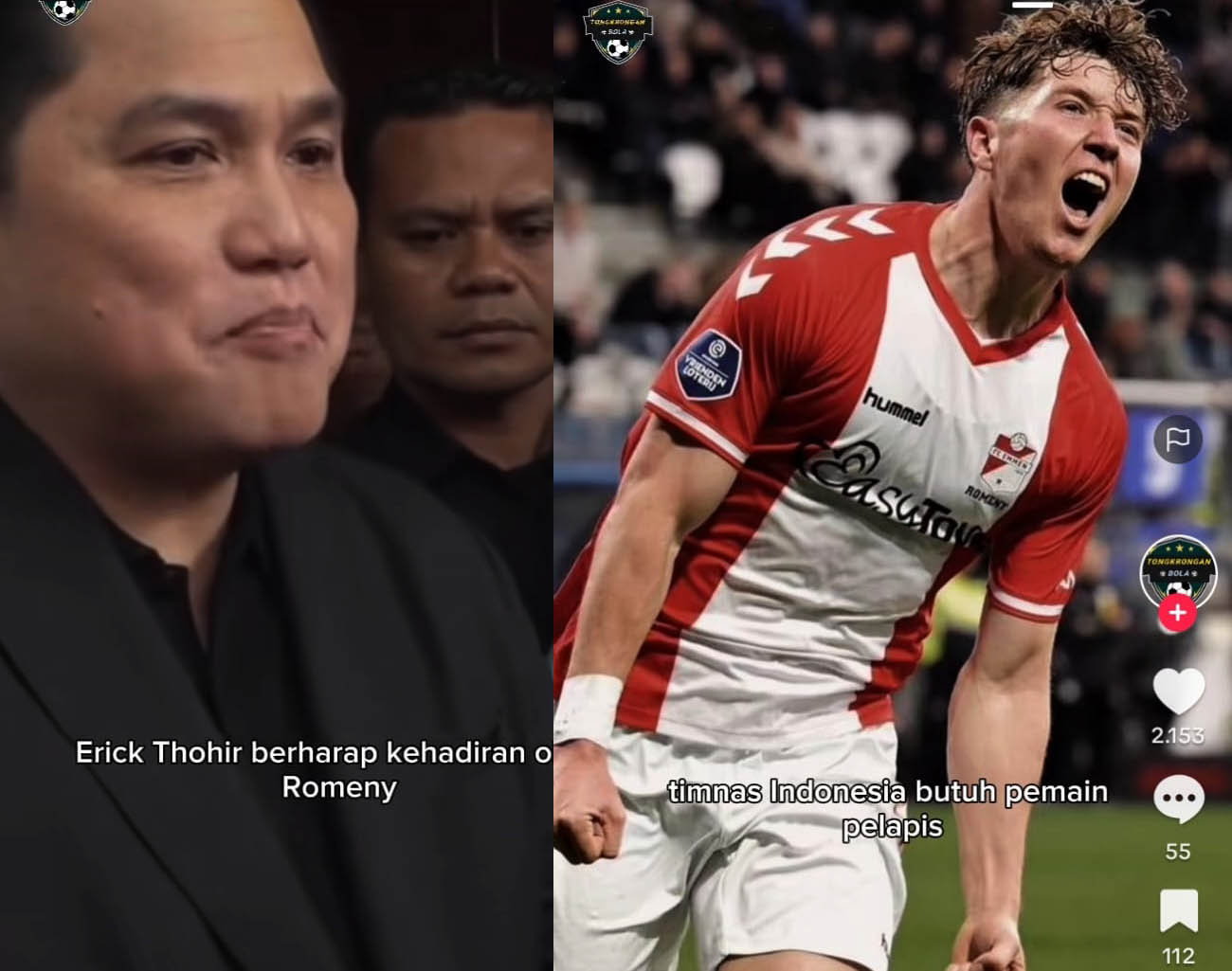 Penyerang Oley Romeny Gabung Indonesia, Erick Thohir Tambah Pemain Lini Depan, Ronde 3 Kualifikasi Piala Dunia