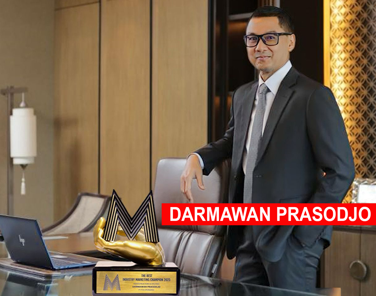 Darmawan Prasodjo Raih The Best Industry Marketing Champion 2023