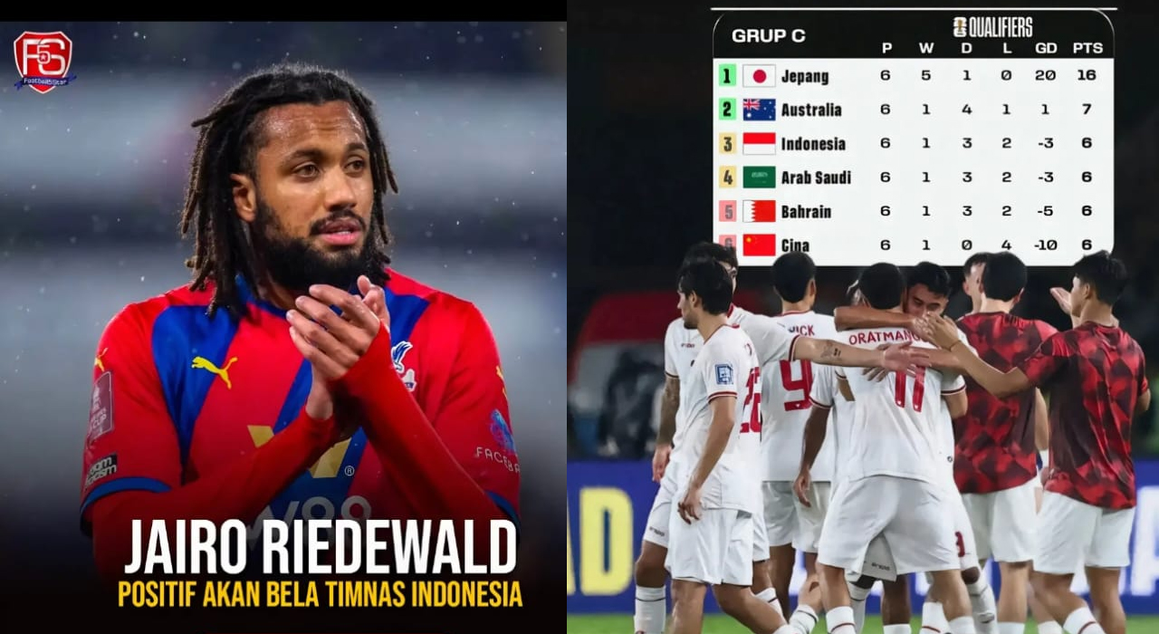 Keinginan Jairo Riedewald Gabung Indonesia, Pemain Rambut Gimbal, Kualifikasi Piala Dunia 2026