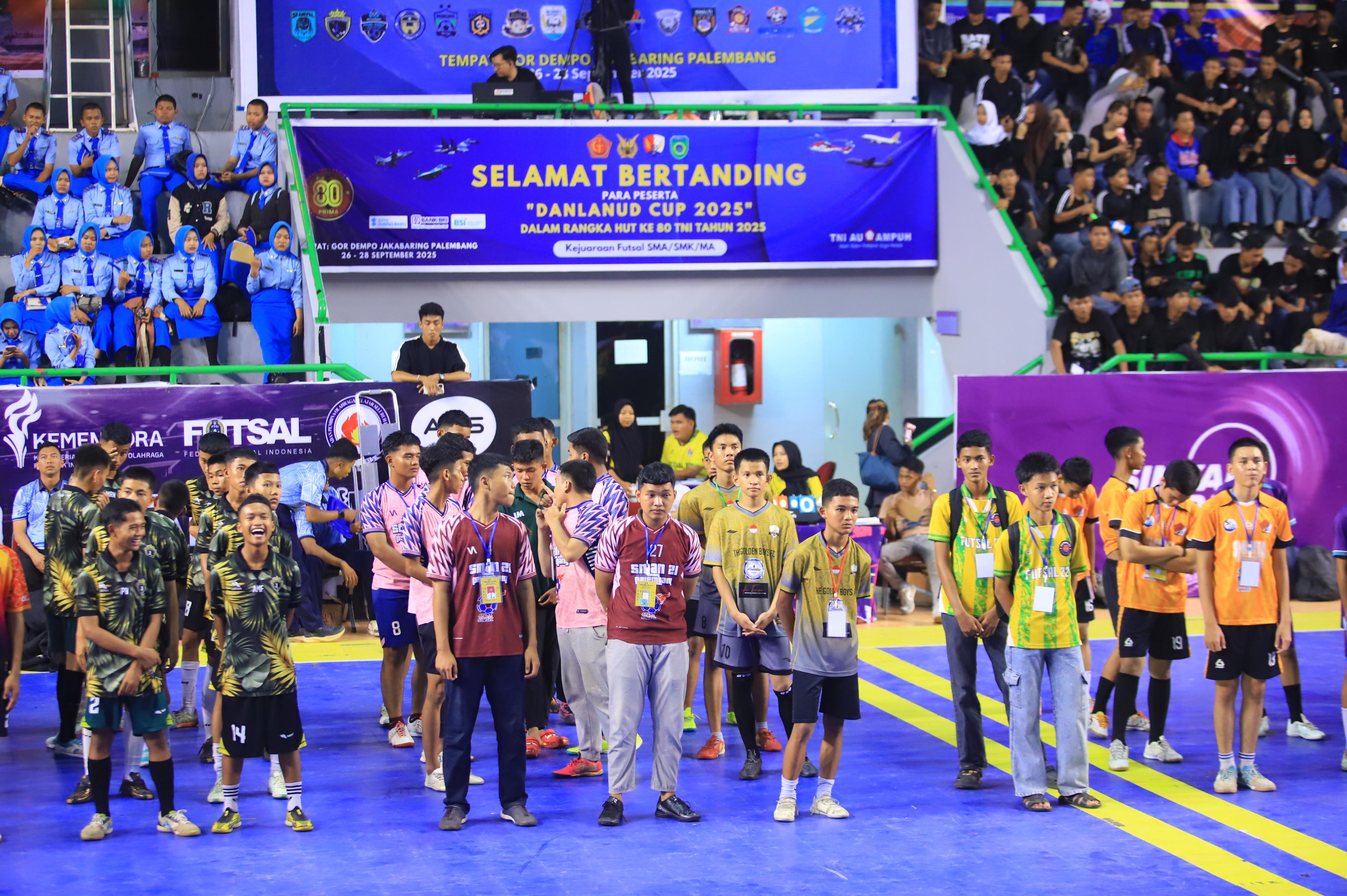 HUT ke-80 TNI, Gubernur Herman Deru Dorong Generasi Muda Tumbuhkan Jiwa Sportif Lewat Futsal