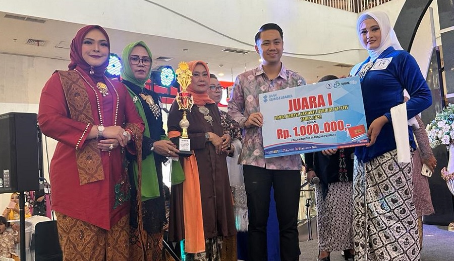 Selamat, Pemenang Lomba Fashion Show Kebaya Nasional Tahun 2022 dari IWAPI Kabupaten Lahat