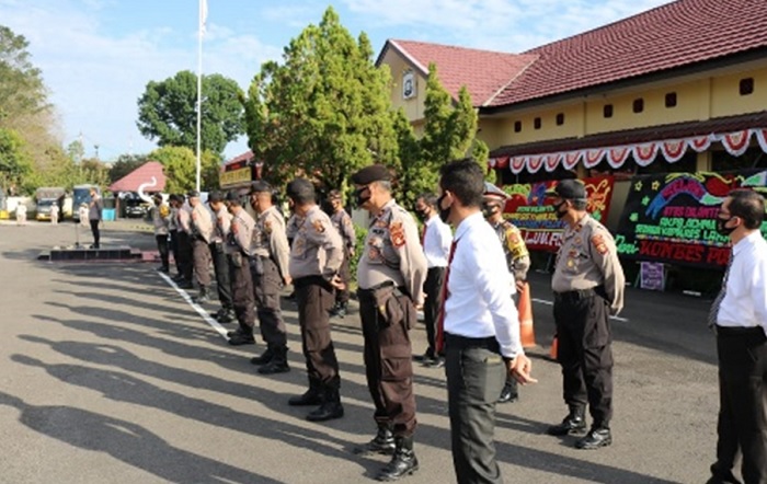 Personel Terbanyak Polres Lahat Ada di Polsek ini  