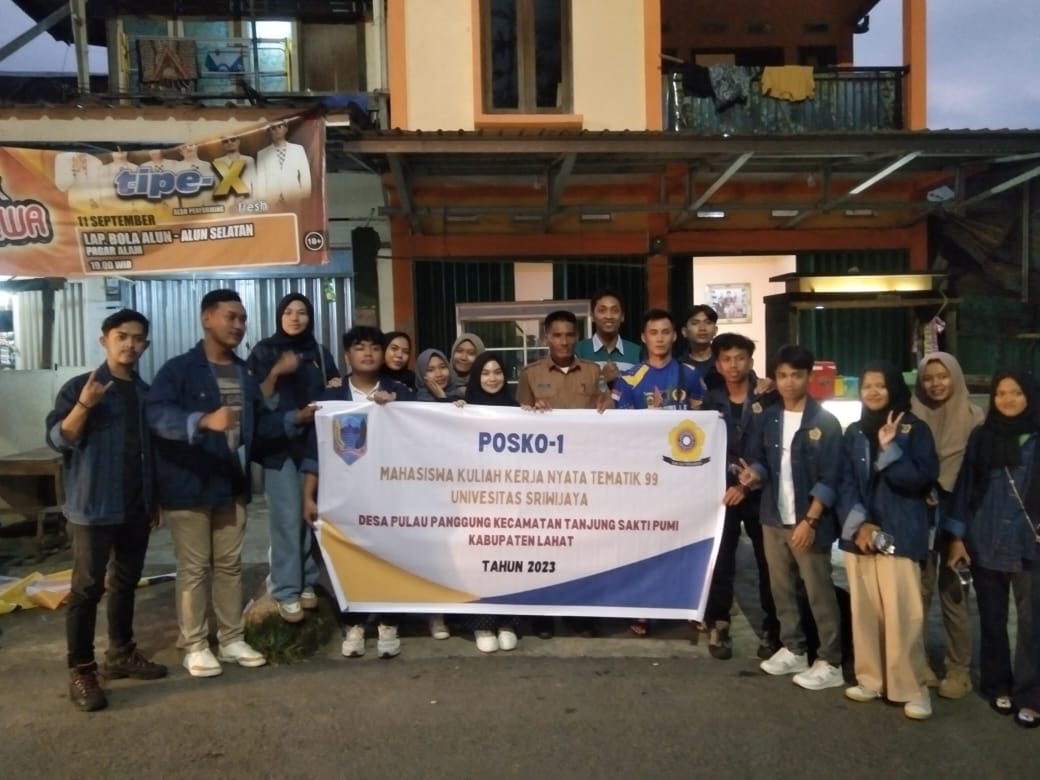 Mahasiswa KKN Unsri Siap Promosikan Wisata Desa Pulau Panggung