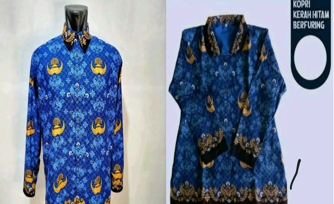 Harga Batik Korpri Lebih Murah Belanja Online! Ada Kerah Hitam dan Puring Cocok Pelantikan ASN 2025