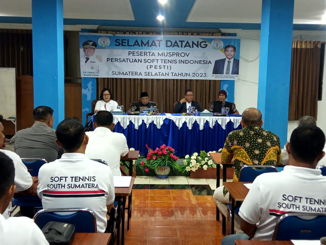 Wakil Bupati Lahat Hadiri Musrov Pesti Sumsel Tahun 2023, Ini isi Pesannya 